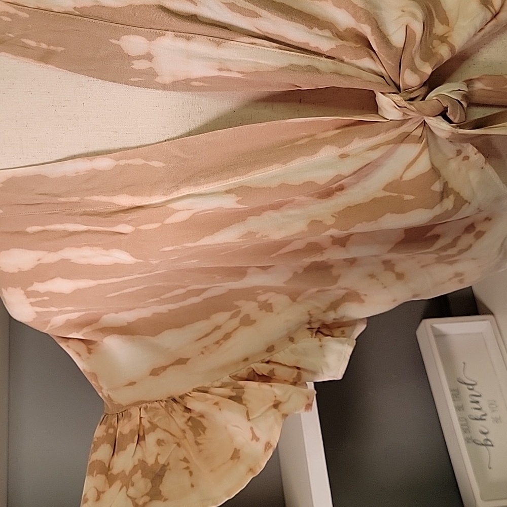 Mystree Tie-Dye Lounge 3 Piece Set - Blush Beige - Picture 6 of 12